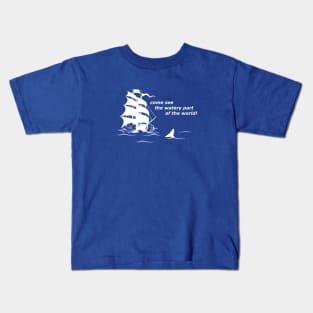 Moby Dick - aboard the pequod Kids T-Shirt